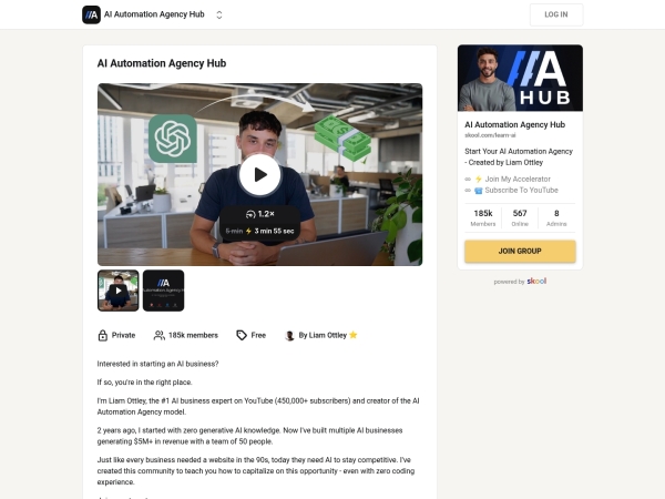 AI Automation Agency Hub thumbnail