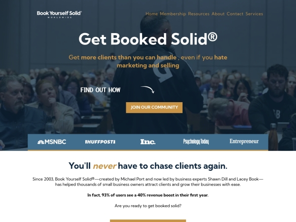 Book Yourself Solid & Get More Clients screenshot