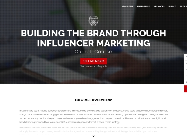 Building the Brand Through Influencer Marketing screenshot