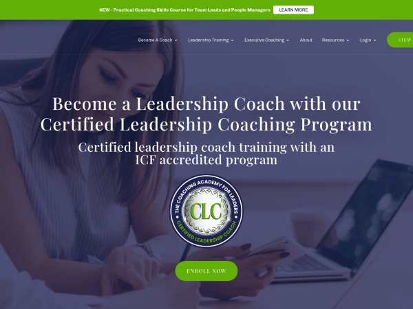 The Coaching Academy for Leaders screenshot