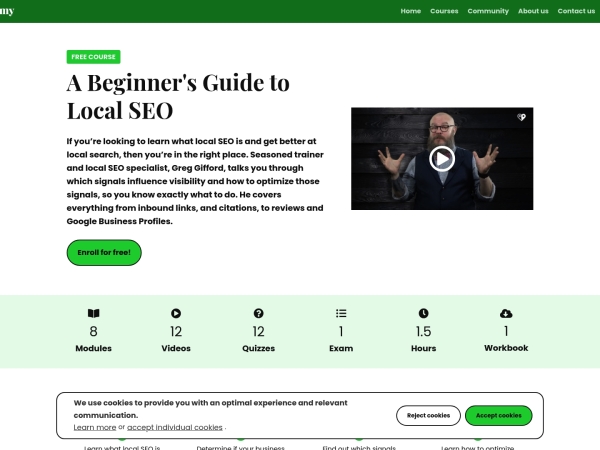Local SEO Training screenshot
