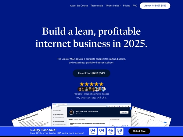 Creator MBA thumbnail