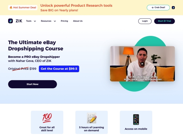 eBay Dropshipping Course screenshot