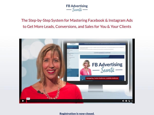 Facebook Advertising Secrets screenshot