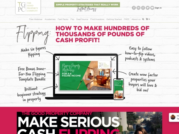Flipping Property Masterclass screenshot