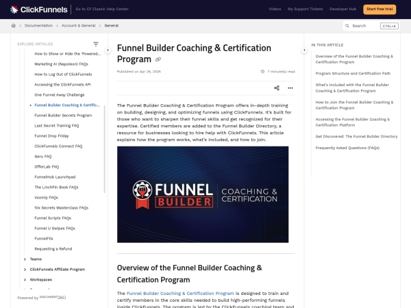 ClickFunnels Certification Program thumbnail