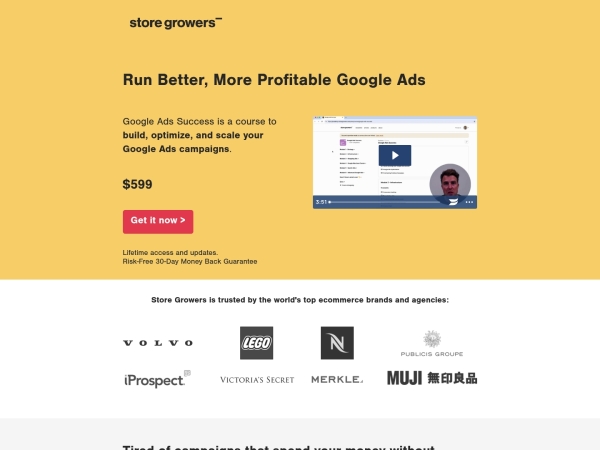 Google Ads Success screenshot