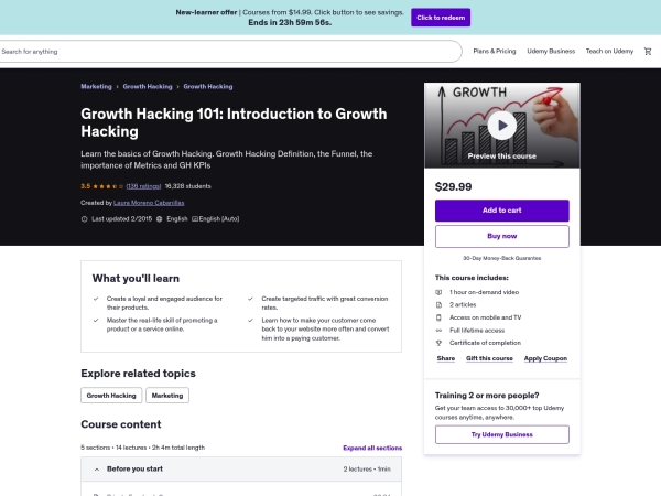 Growth Hacking 101 screenshot