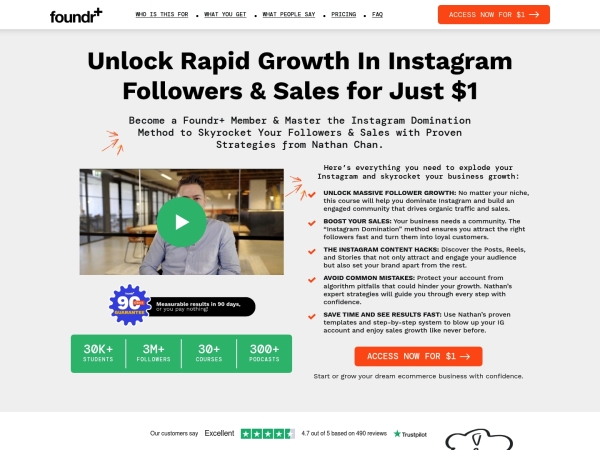 Instagram Domination screenshot