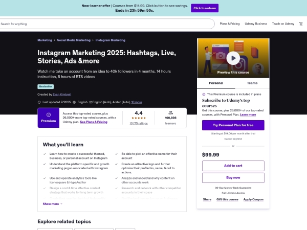 Instagram Growth Mastery thumbnail