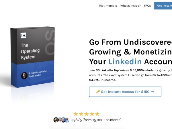 Linkedin OS screenshot