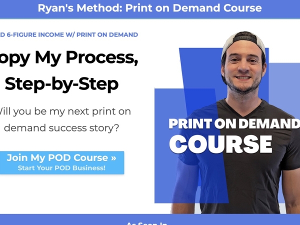 Ryan's Method: Print on Demand screenshot