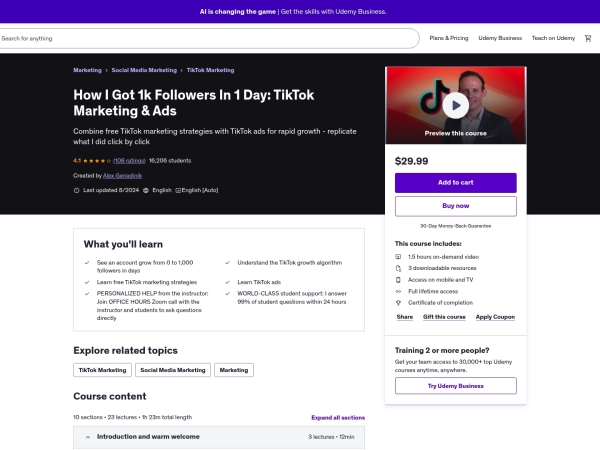 TikTok Marketing for Beginners thumbnail