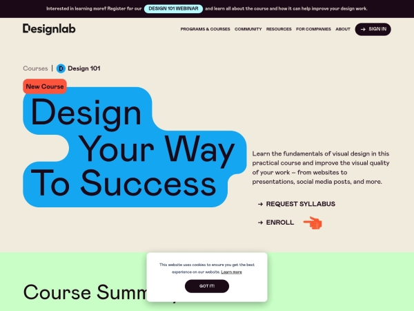 Design 101 screenshot