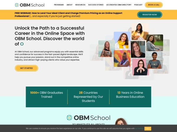 Online Business Manager Certification screenshot